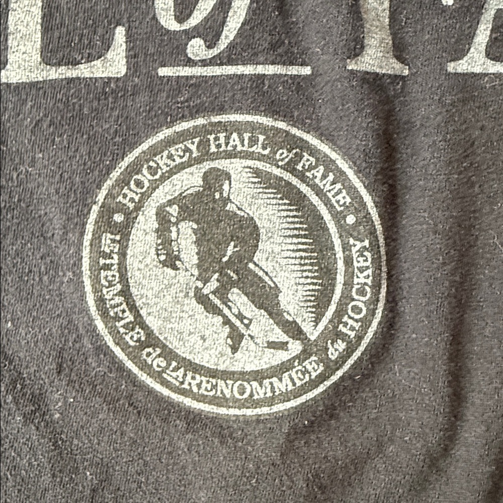 ‘47 Brand Shirt Black Hockey Hall Of Fame 1943 Tee Shirt Short Sleeve Size Large - Picture 4 of 6